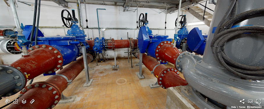 Northumbrian Water Matterport example